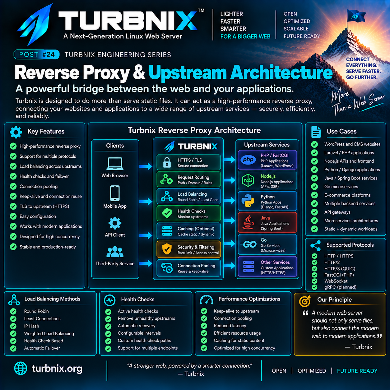 Turbnix Engineering Series #24: Reverse Proxy & Upstream Architecture